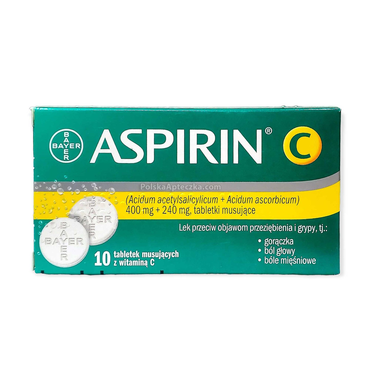 Aspirin C 10 tablets