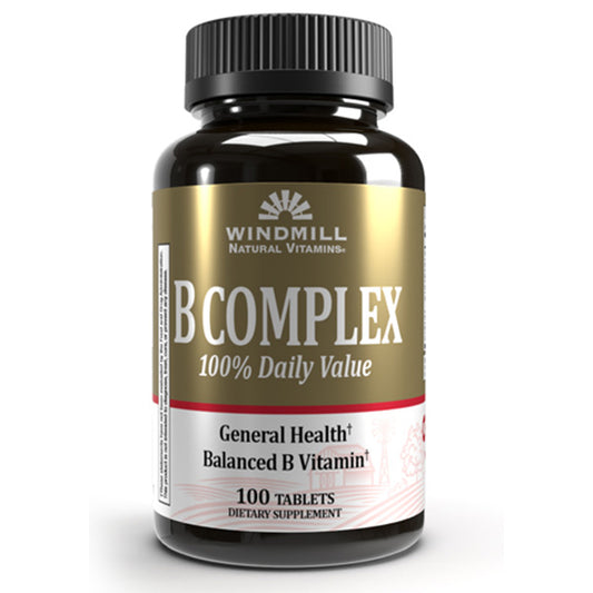 B-Complex 100% daily value, 100 tablets