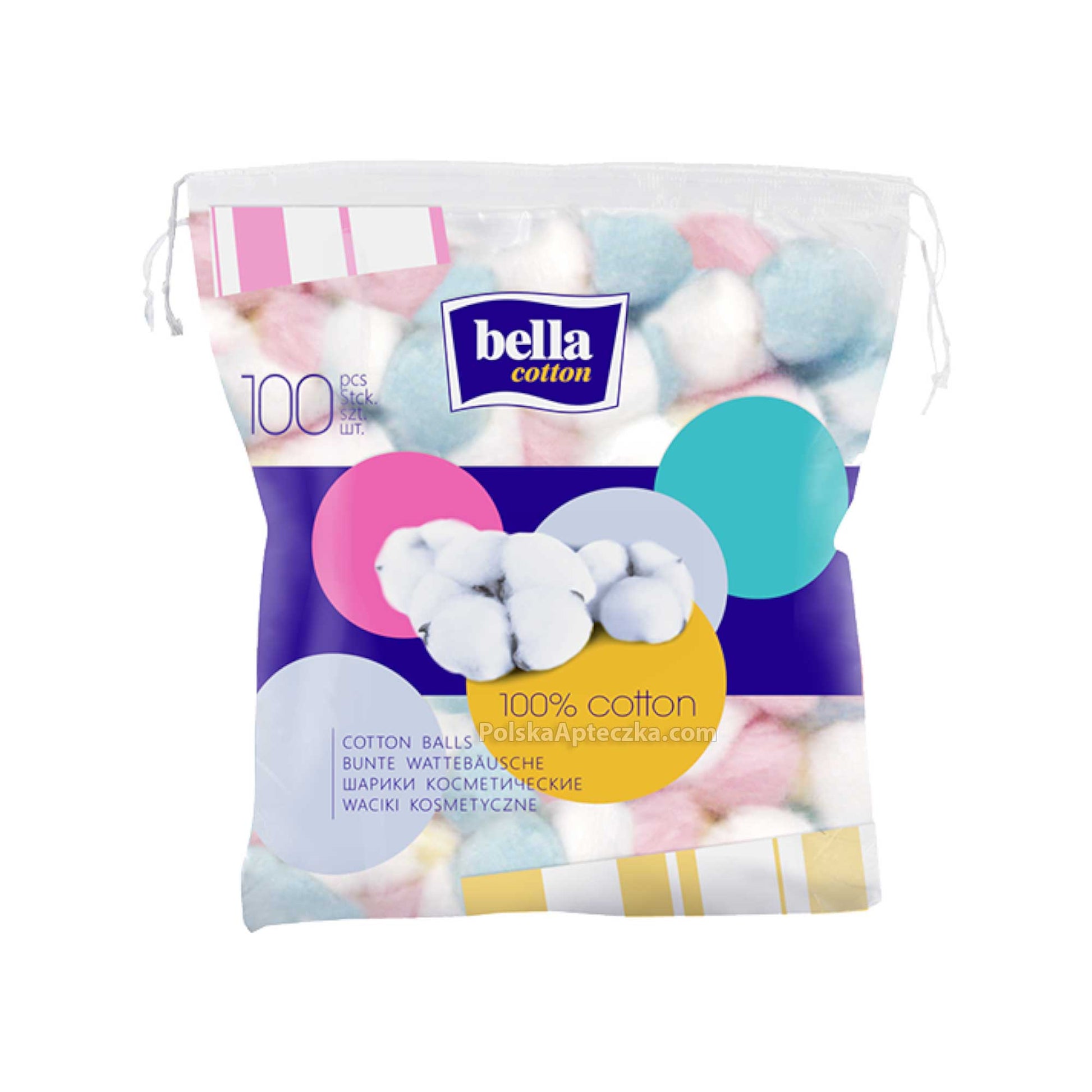 Bella Cotton Balls 100 sztuk, Bella wata