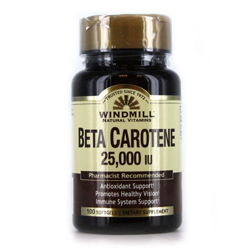 Beta Carotene 25,000 IU 100 softgels - Apteczka | Proton Nutrition