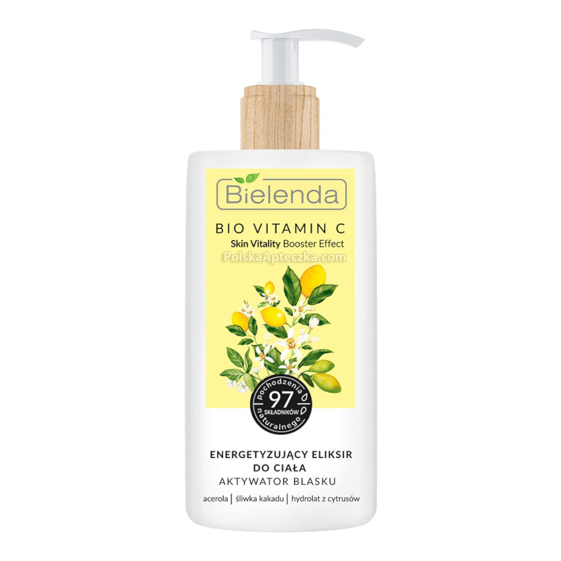 Bielenda, Bio Vitamin C, Energetyzujący elixir do ciała Aktywator blasku 150 ml