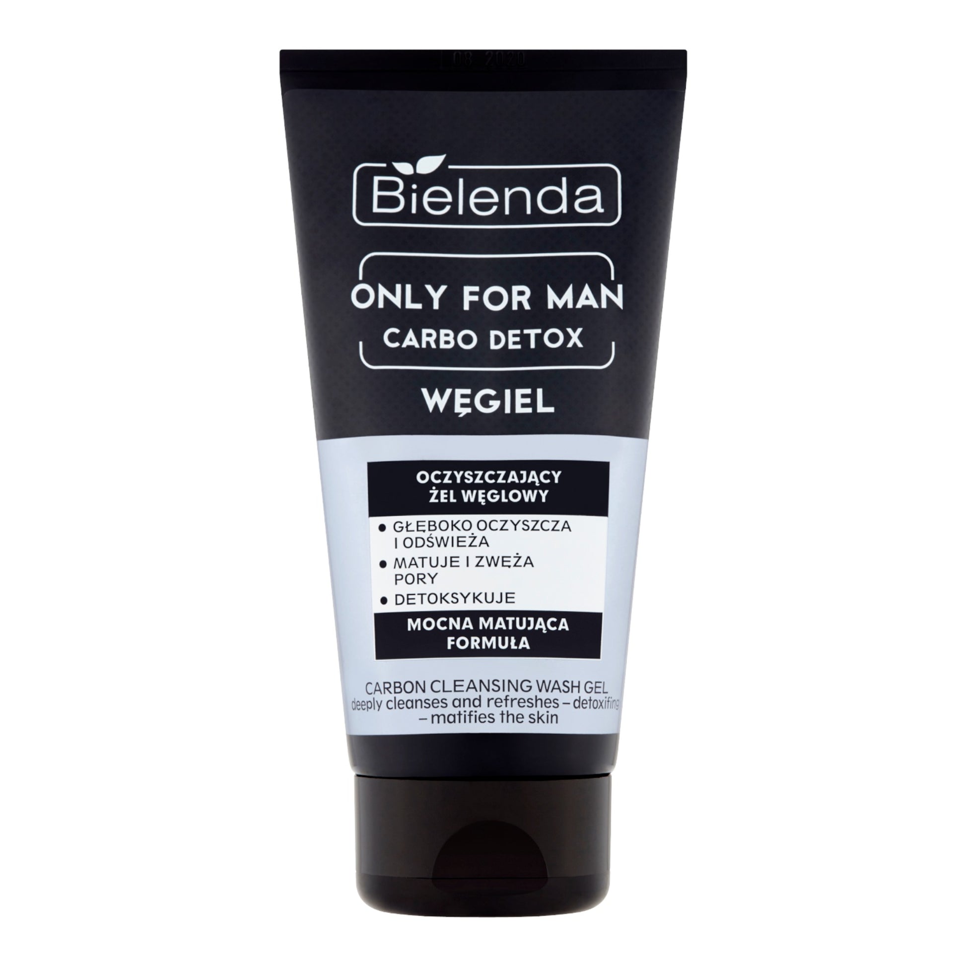 Bielenda, Carbo Detox, Only for Men Oczyszczajacy zel weglowy 150 ml