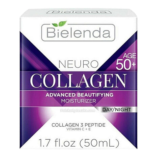 Bielenda, Neuro Collagen, 50+ krem przeciwzmarszczkowy na dzień i noc 50 ml