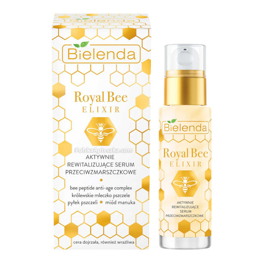 Bielenda, Royal Bee Elixir, Aktywnie rewitalizujace serum przeciwzmarszczkowe 30 ml