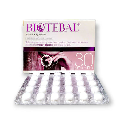 Biotebal 5mg, 30 tabletek, Polfa