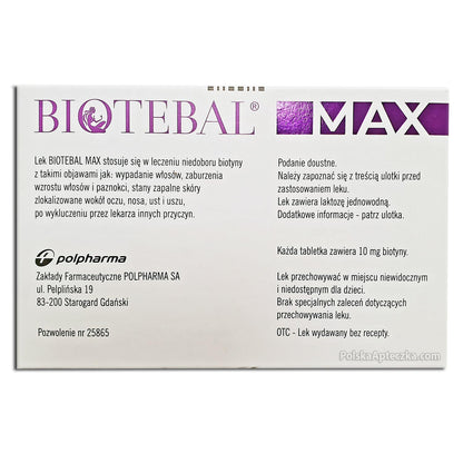Biotebal Max 10mg