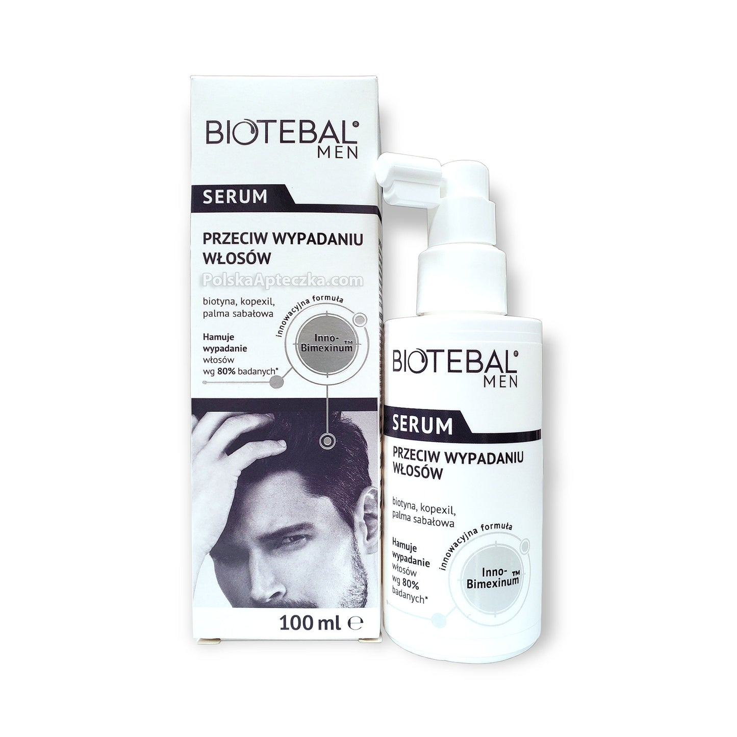 Biotebal Men, SERUM przeciw wypadaniu włosów, 100 ml