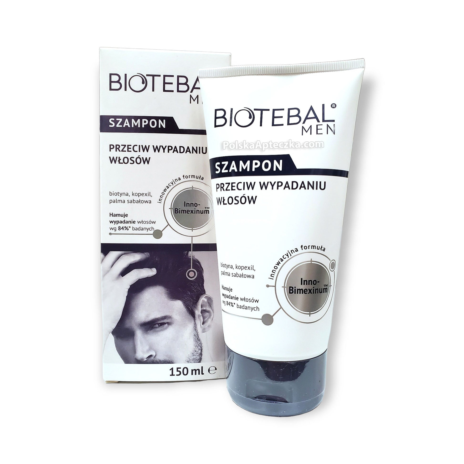 Biotebal Men, szampon przeciw wypadaniu włosów, 150 ml