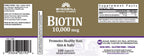 Biotin 10,000mcg (10mg), 100 tabletek, Windmill