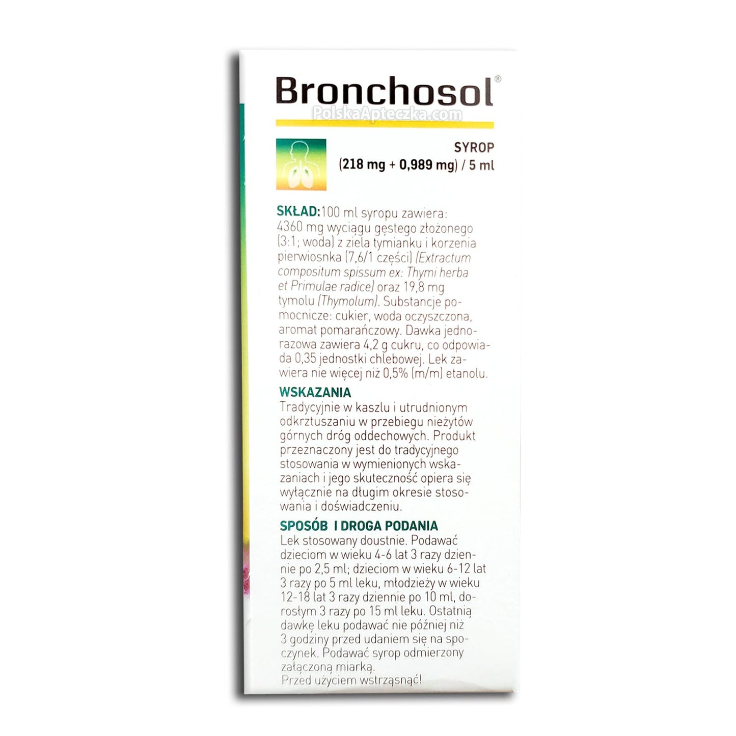 Bronchosol Cough and Expectorant Syrup, 100ml