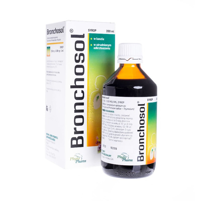 Bronchosol syrop Polska Apteka w Chicago