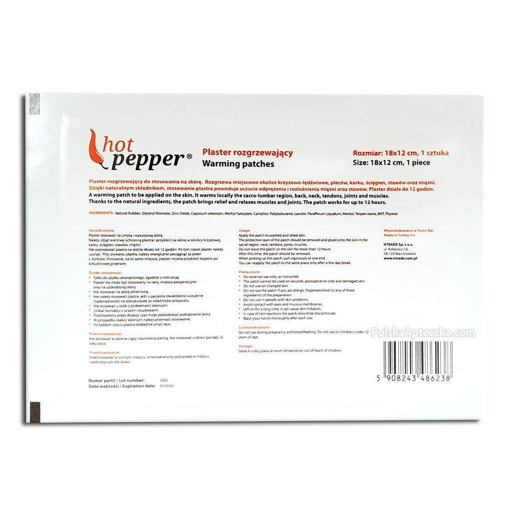 capsiplast plaster rozgrzewajacy