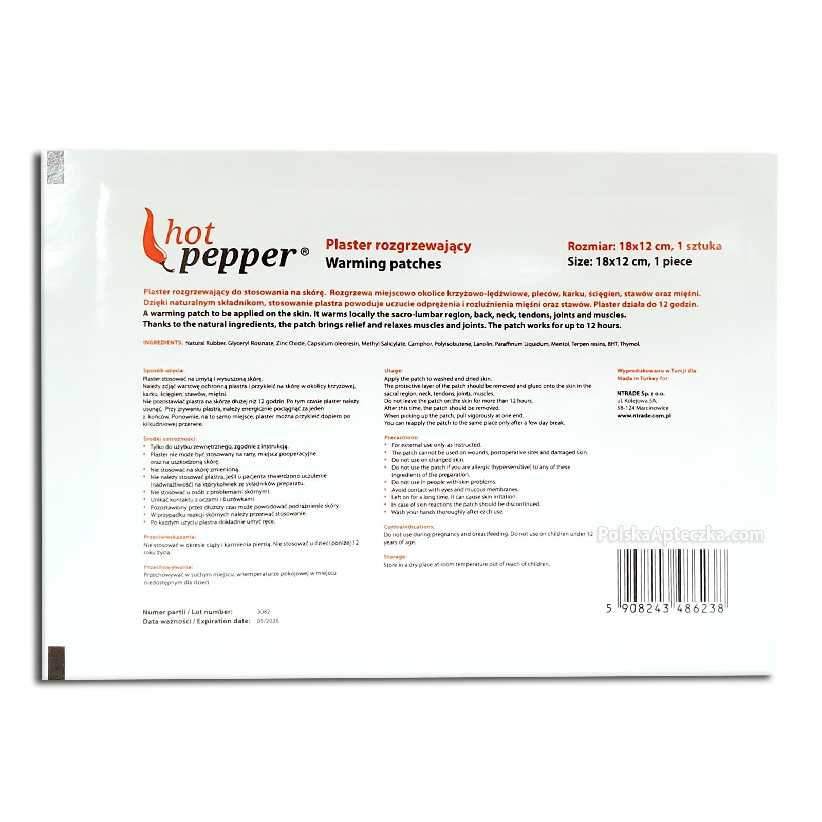 capsiplast plaster rozgrzewajacy