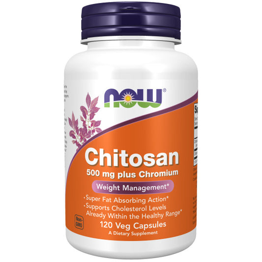 Chitosan 500 mg plus Chromium - 120 Veg Capsules