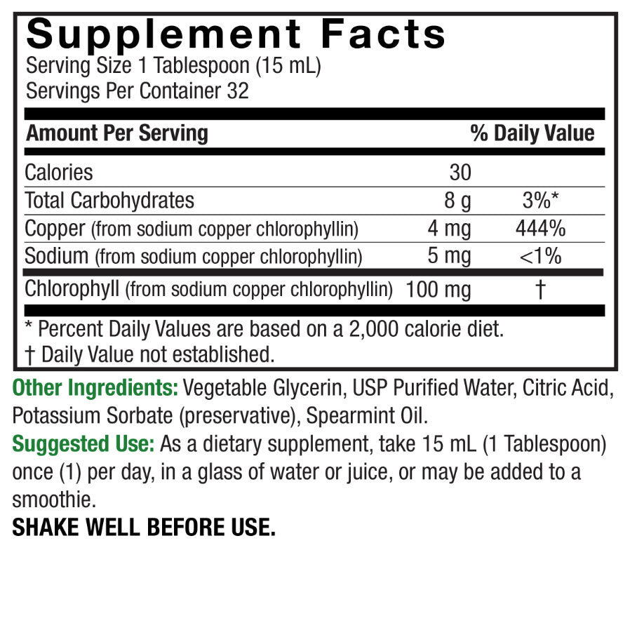 Chlorophyll Liquid