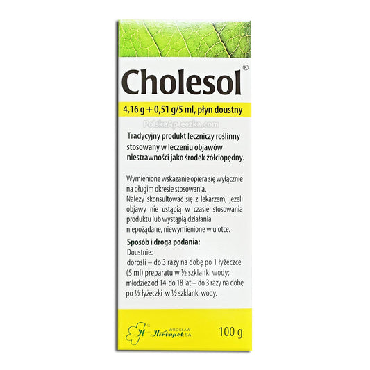 Cholesol plyn