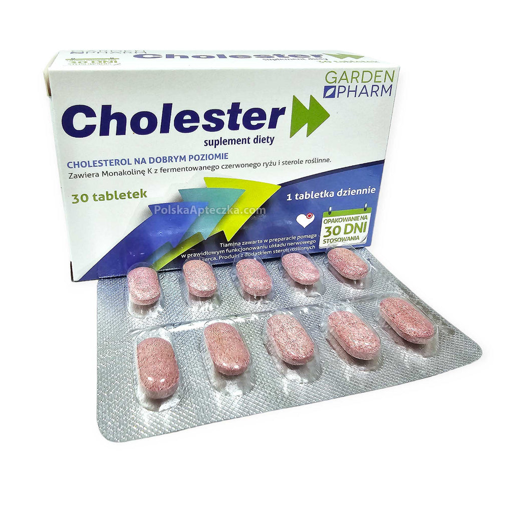 cholester 30 capsules blisterpack