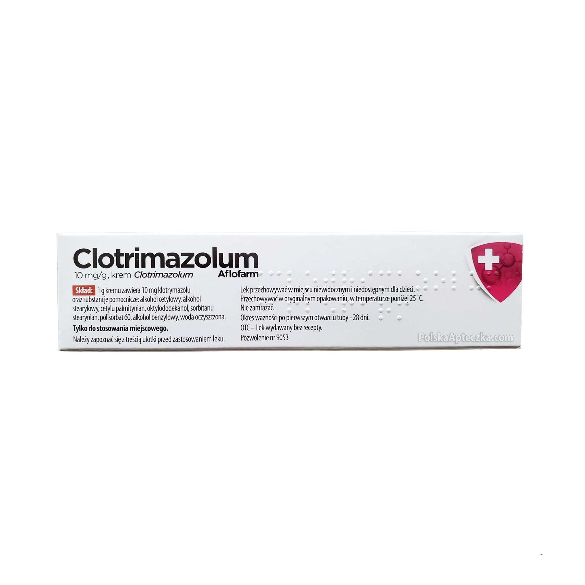 Clotrimazolum 10mg/g krem, 20 g