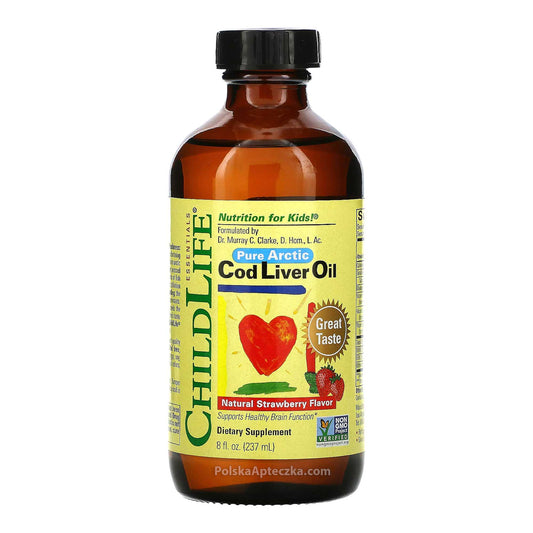 Cod Liver Oil | Tran w płynie 237ml, ChildLife