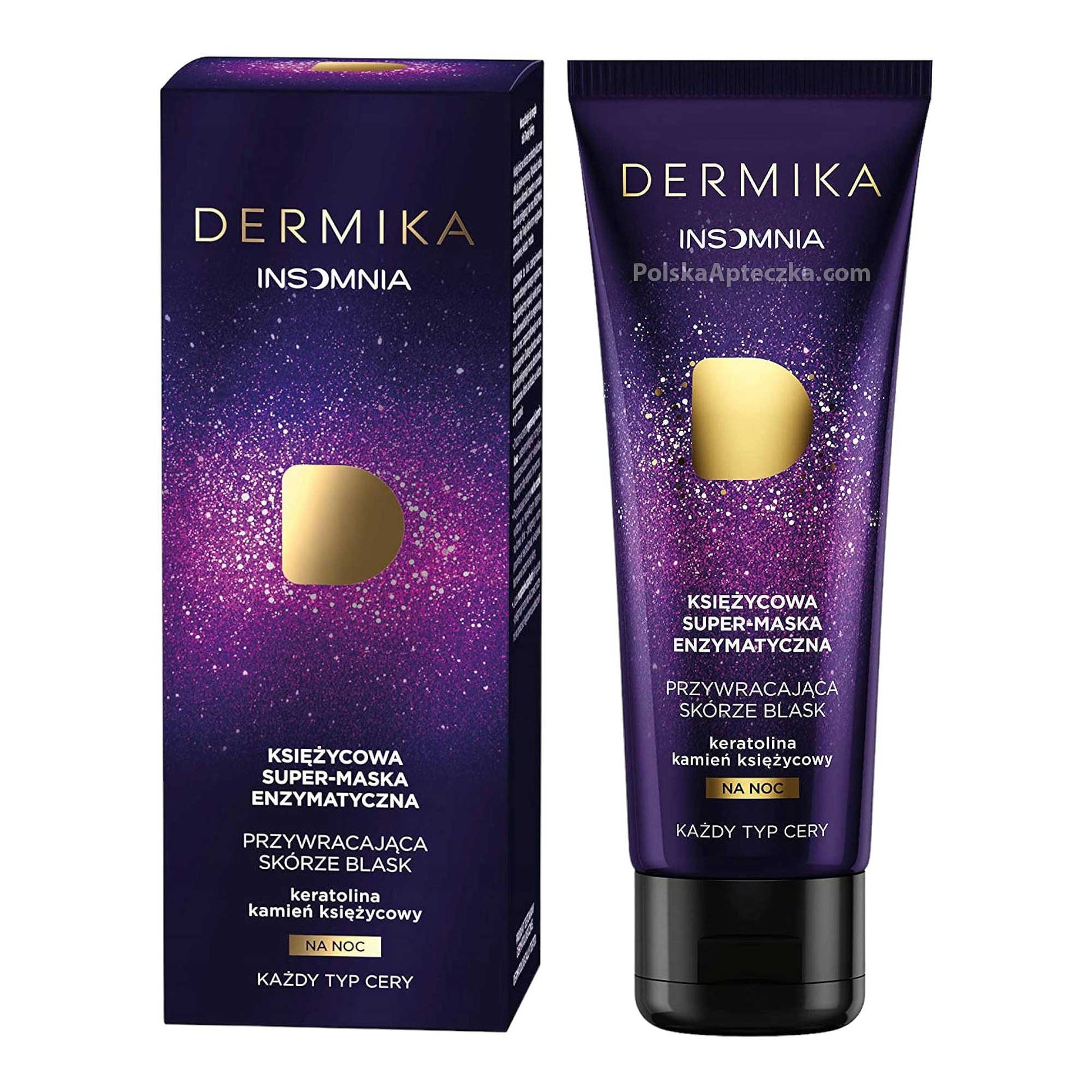 Dermika Insomnia Maska enzymatyczna przywracajaca blask 50 ml