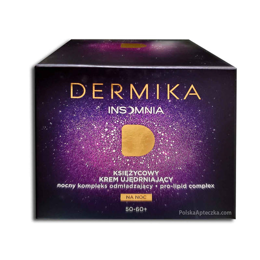 Dermika Insomnia Księżycowy krem ujędrniający 50-60+ na noc 50 ml