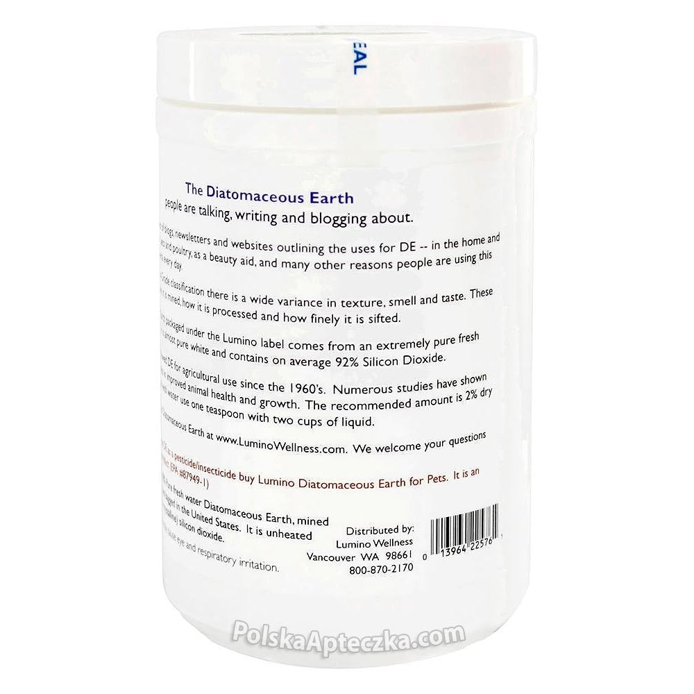 Ziemia okrzemkowa, diatomit, ziemia diatomowa,Diatomaceous Earth - 9 oz.