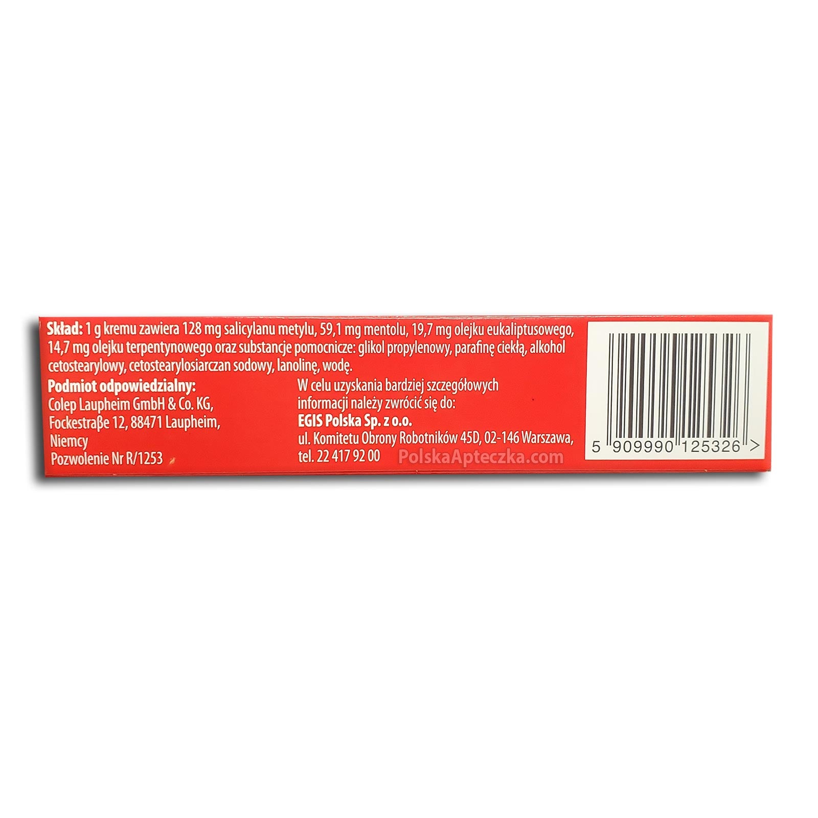 Dip Hot rozgrzewający krem, 67g