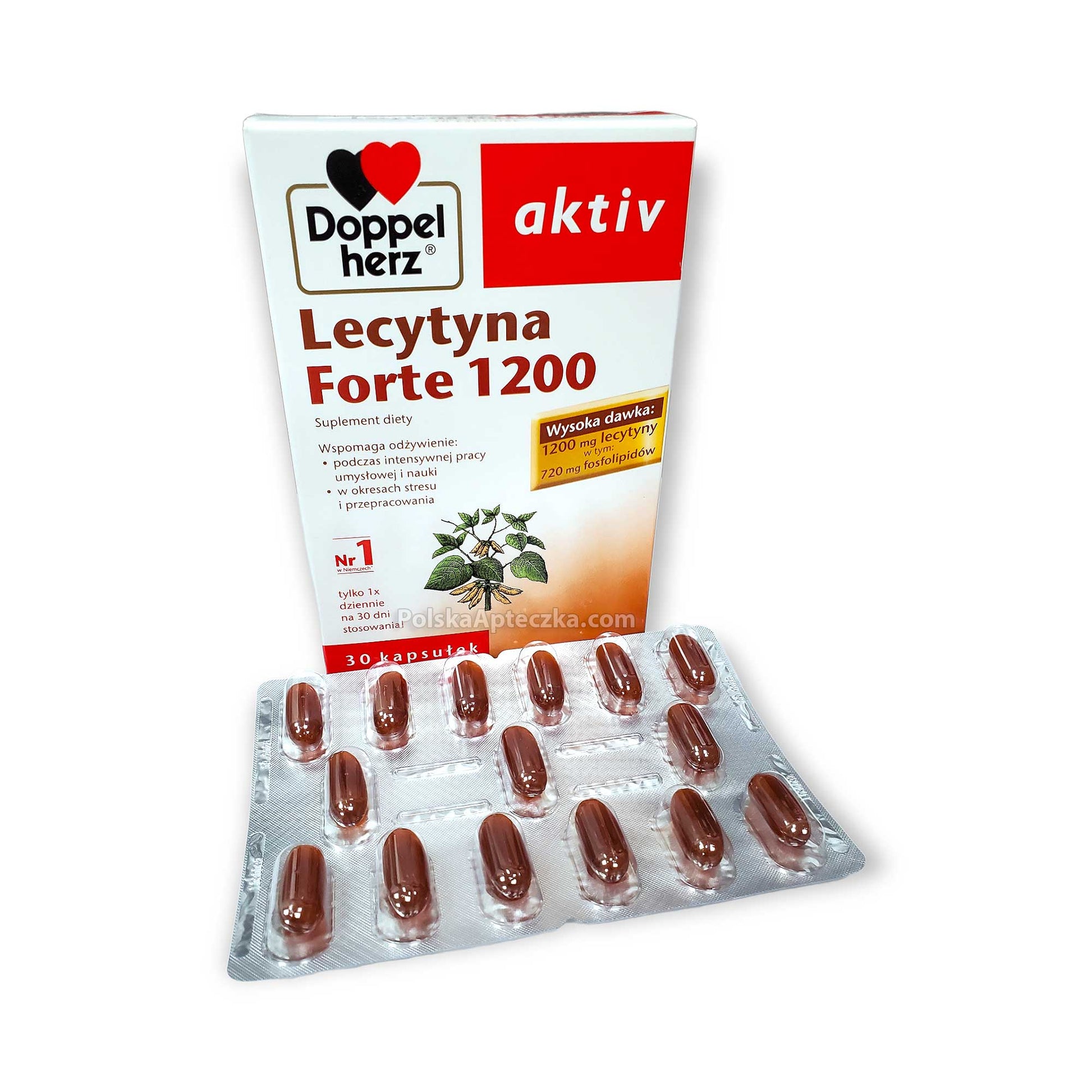 Doppelherz Lecytyna Forte 1200 30 kapsulek