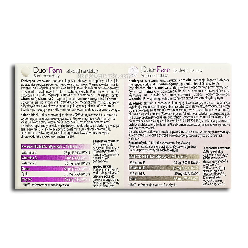 duofem tablets