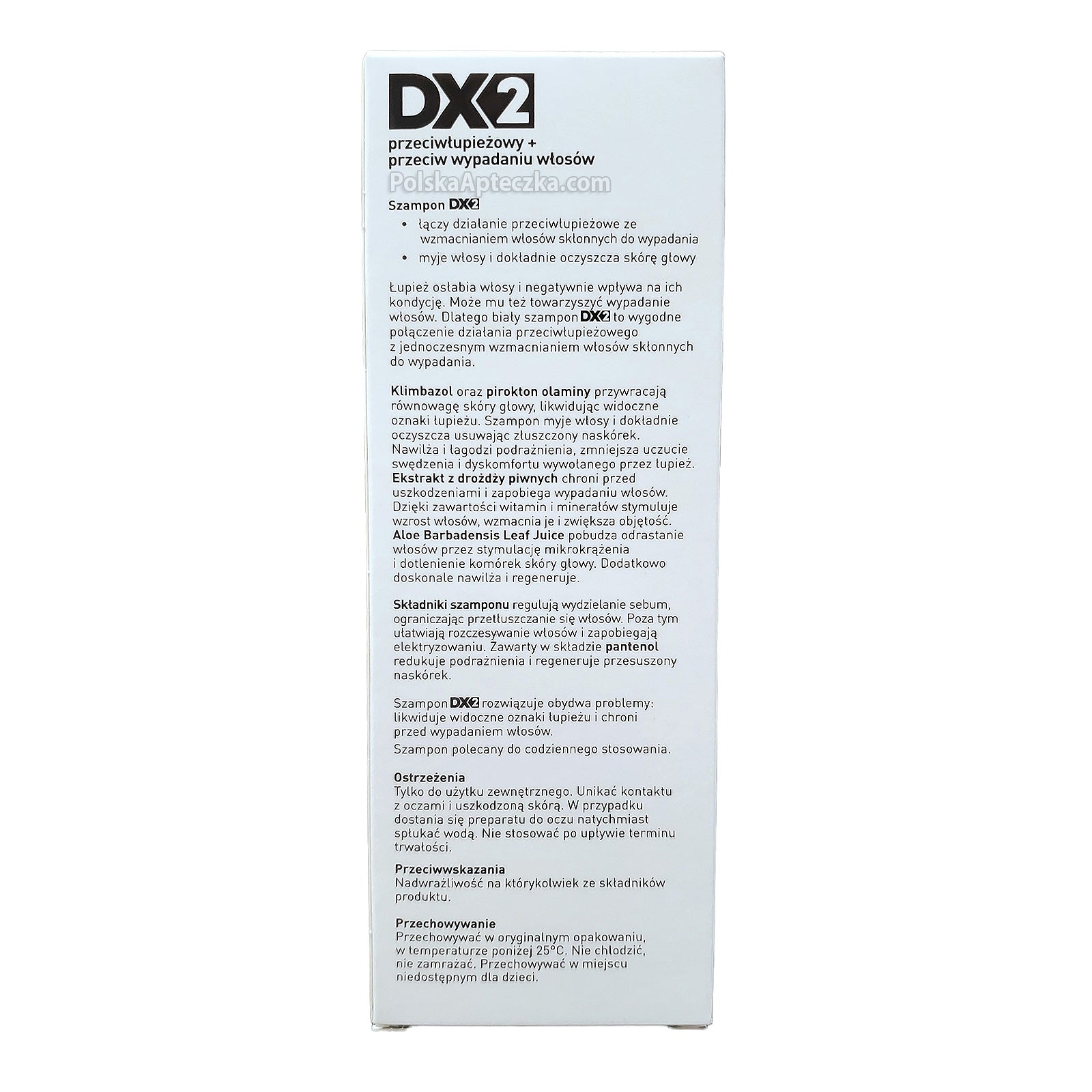 DX2, szampon dla mężczyzn przeciwłupieżowy + przeciw wypadaniu włosów, 150 ml