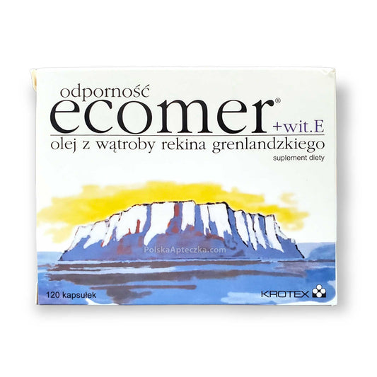 Ecomer  + wit. E, 120 capsules, Krotex Pharm