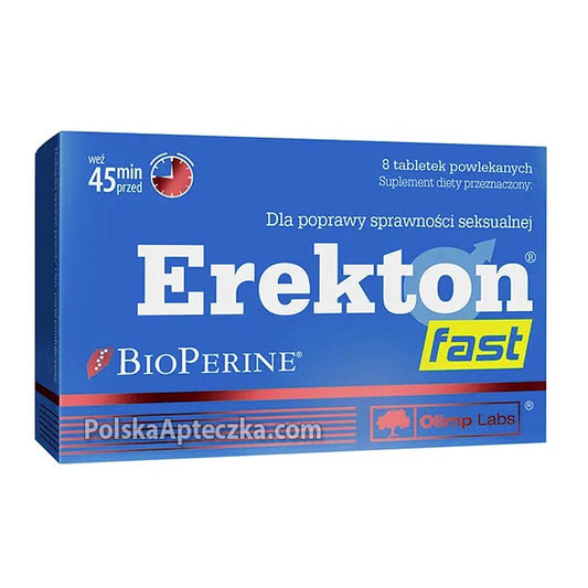 Erekton fast 8 tablets USA