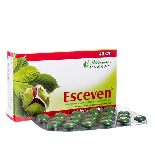 Esceven 167 mg , 40 tabletki powlekane