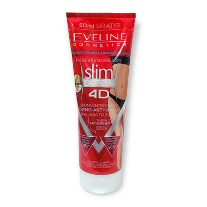 Eveline, Slim Extreme 4D, Termo-aktywator Spalania tłuszczu, 250ml