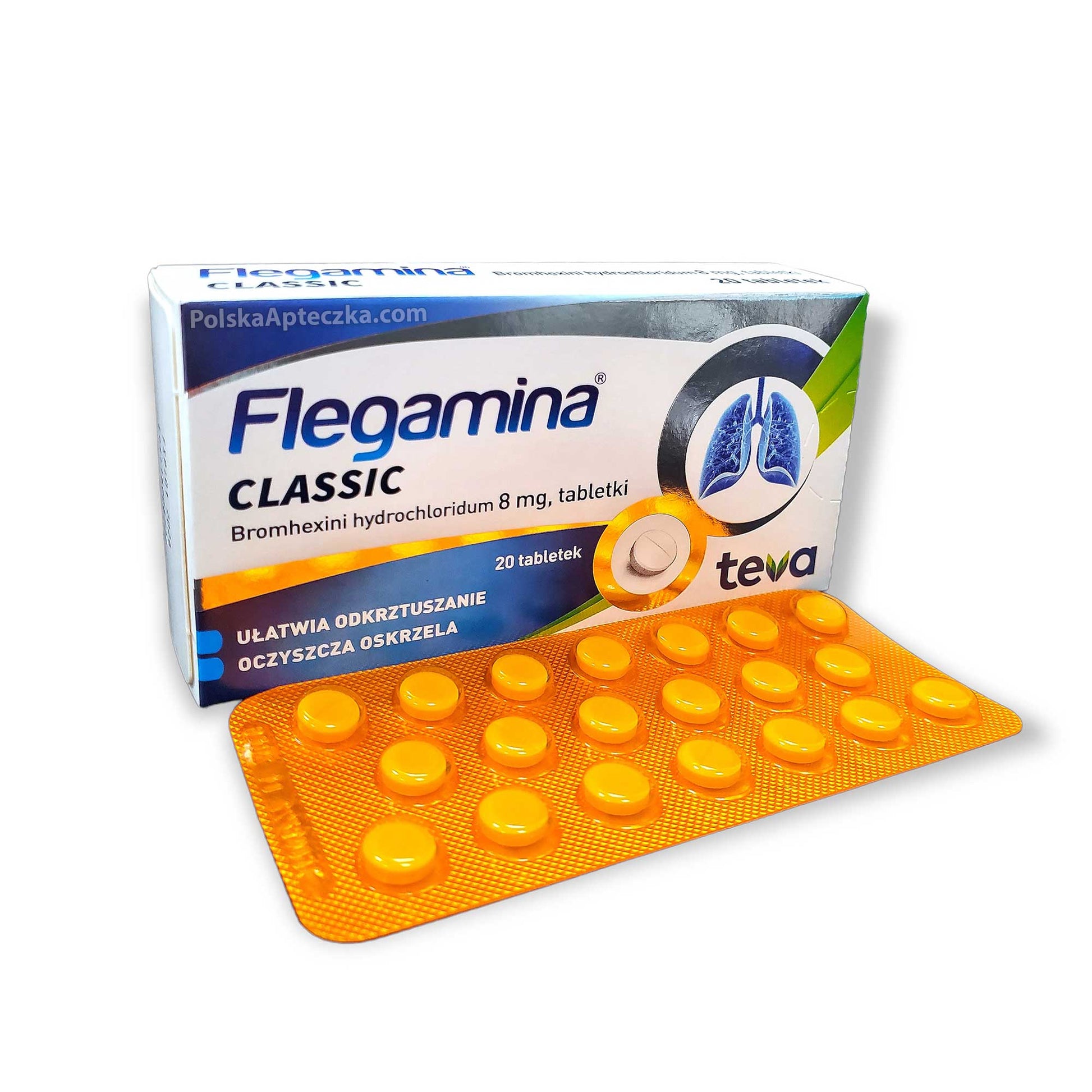 Flegamina 20 tabletki, Teva