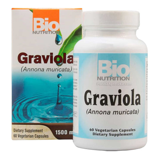 Graviola 750mg 60 capsules, Bio Nutrition