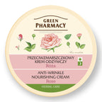 Green Pharmacy, Róża krem do twarzy przeciwzmarszczkowy odżywczy, 150 ml