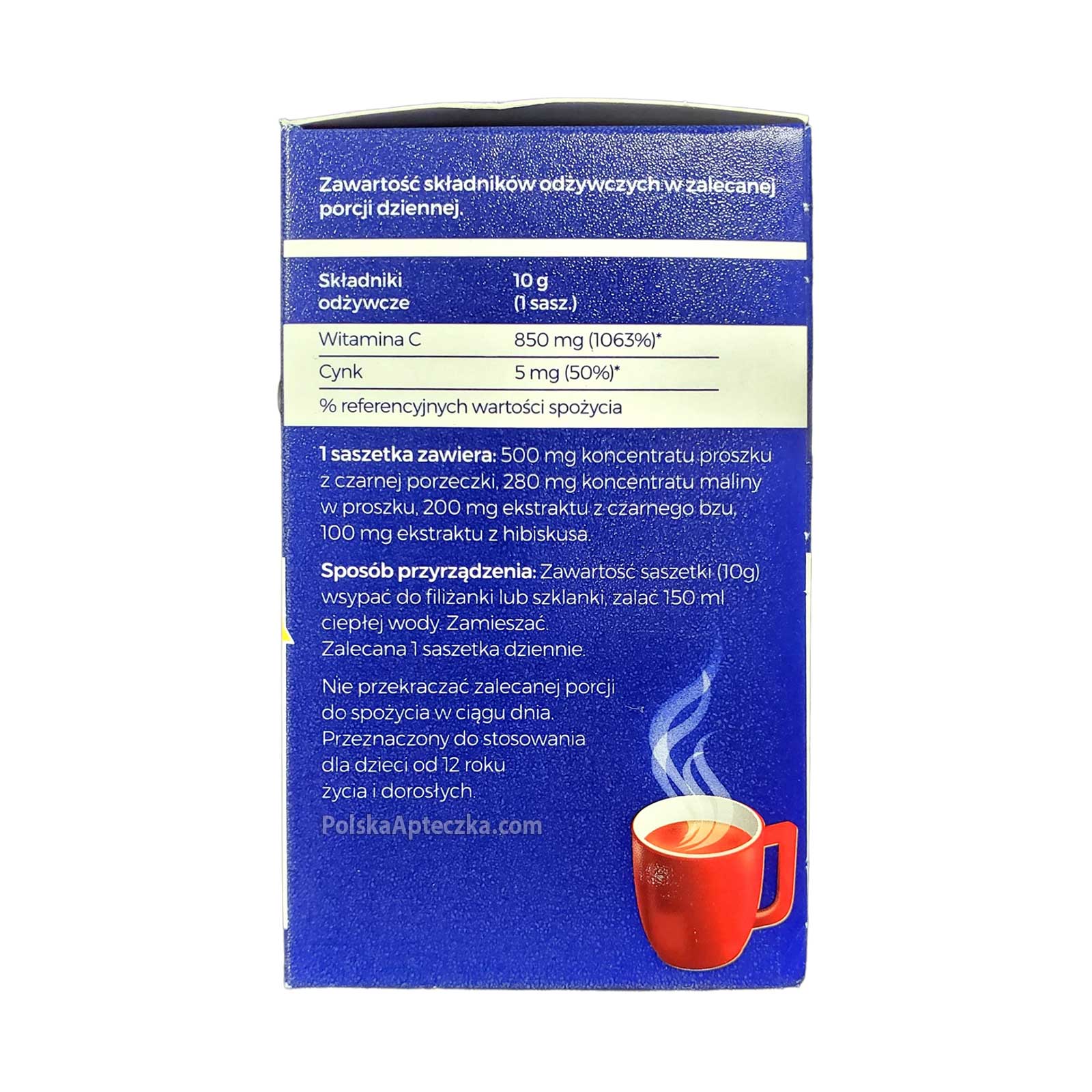 Grinovita Forte, proszek, 10 g, 10 saszetek