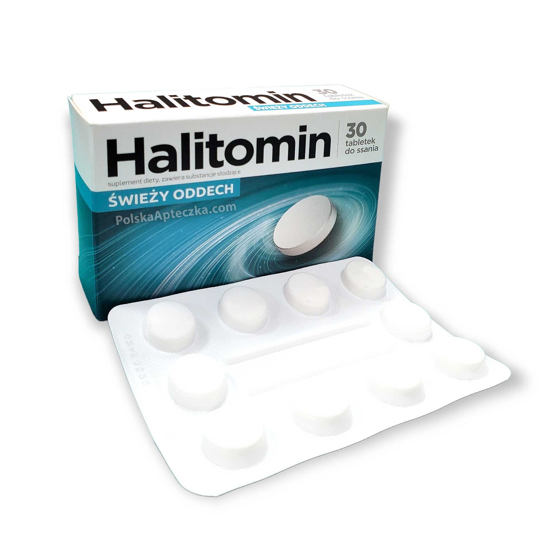 Halitomin świeży oddech 30 tabletek do ssania