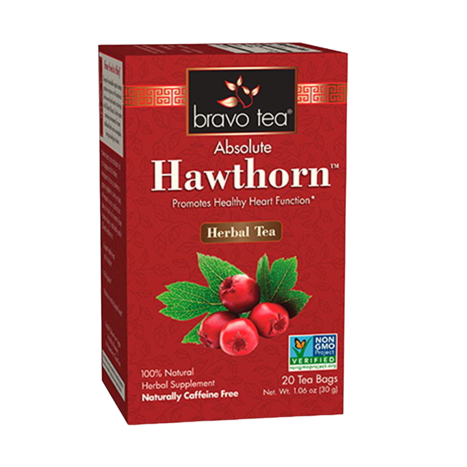 Hawthorn herbal tea | Głóg, herbatka fix, 20 sztuk, Bravo Tea