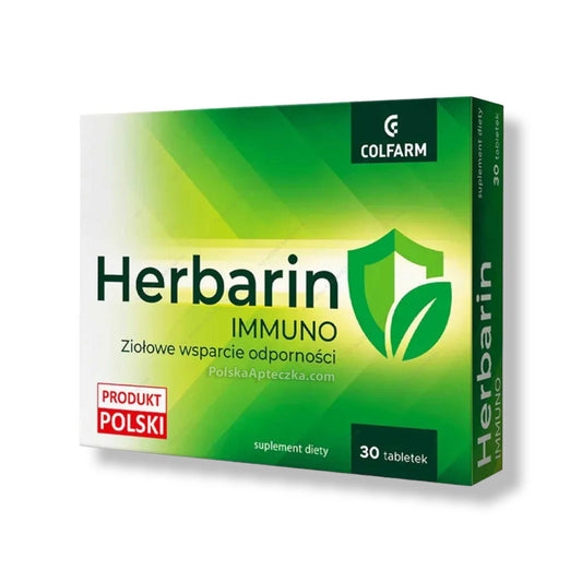 Herbarin Immuno Wsparcie odporności 30 tabletek, Colfarm
