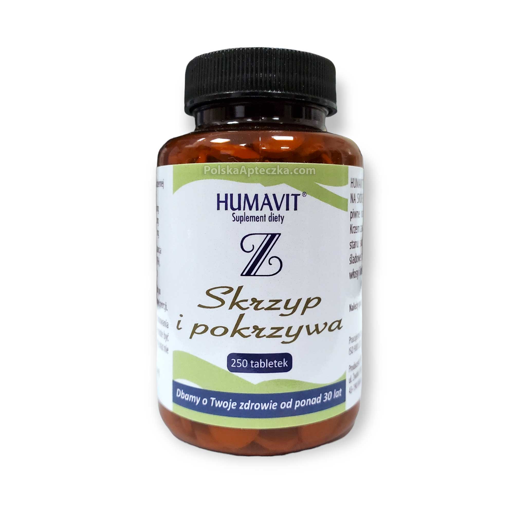 Skrzyp i pokrzywa, drożdże piwne, 250 tabletek, Humavit