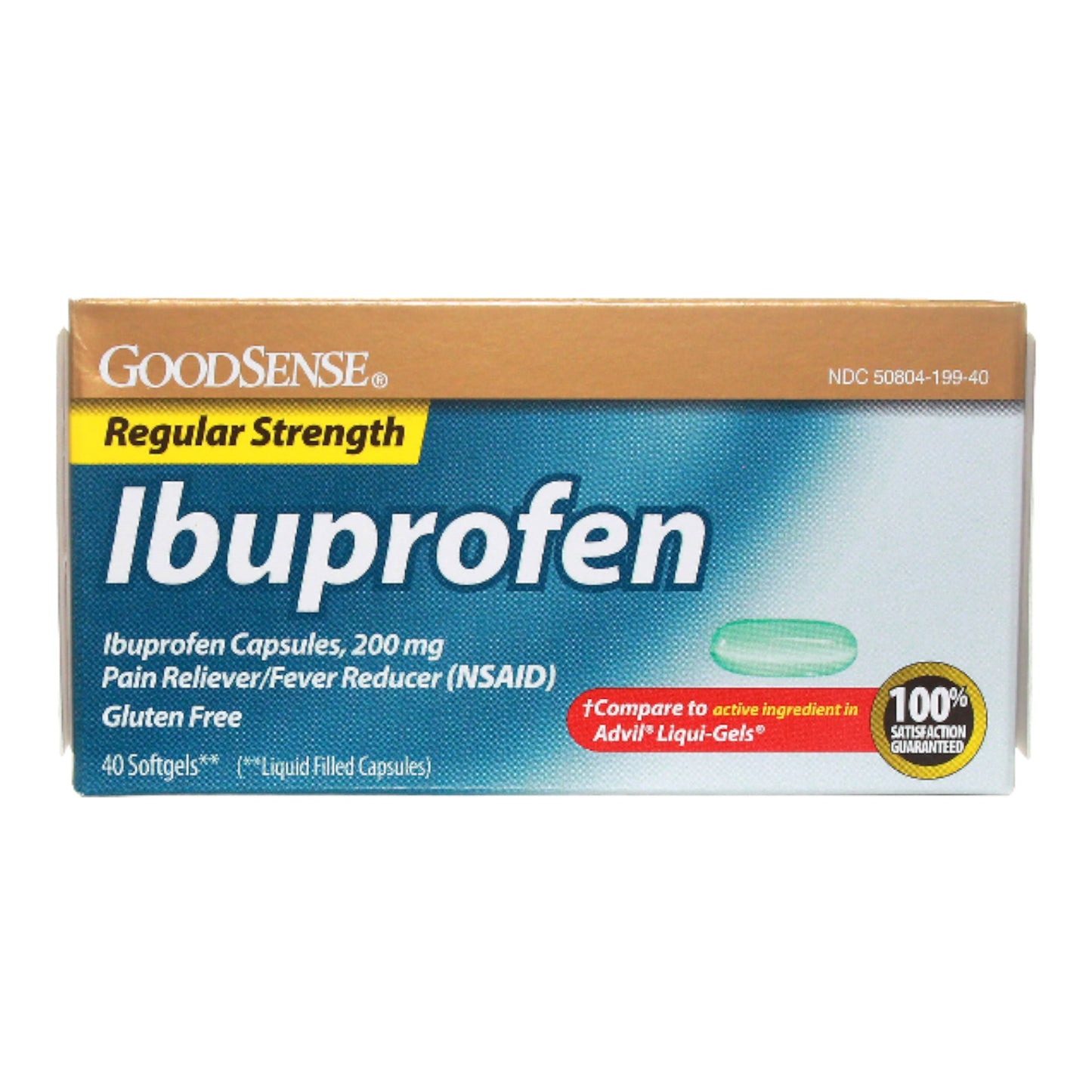 Ibuprofen 200 mg 40 capsules
