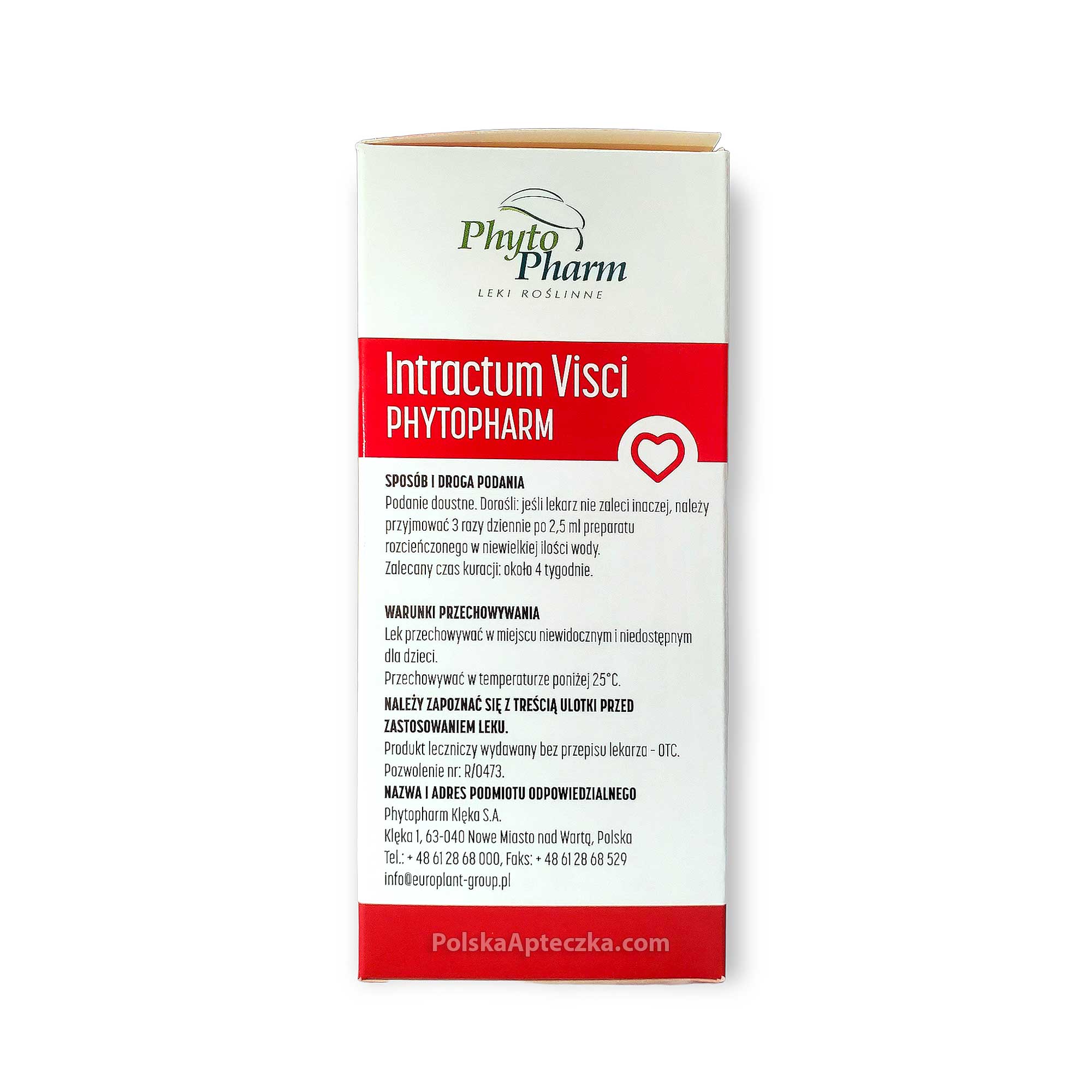 Intractum Visci, Ziele Jemjoły, płyn doustny, 100 ml