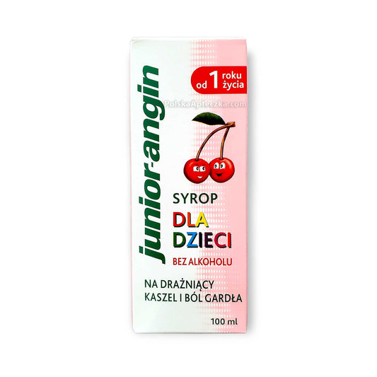 Junior angin, syrop dla dzieci, 100ml