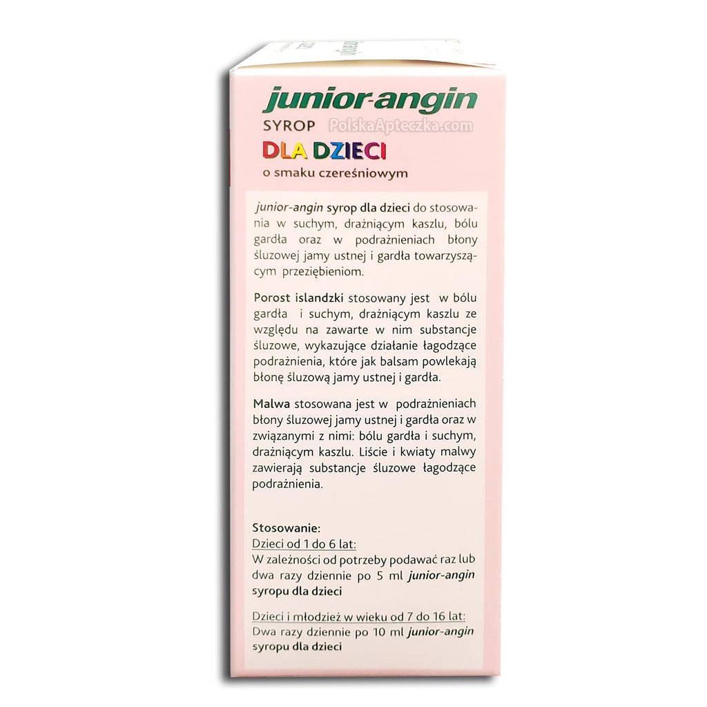 Junior angin, syrop dla dzieci, 100ml