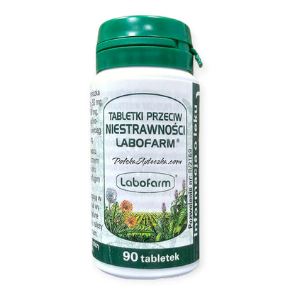 Tabletki przeciw niestrawności Labofarm 90 tabletek