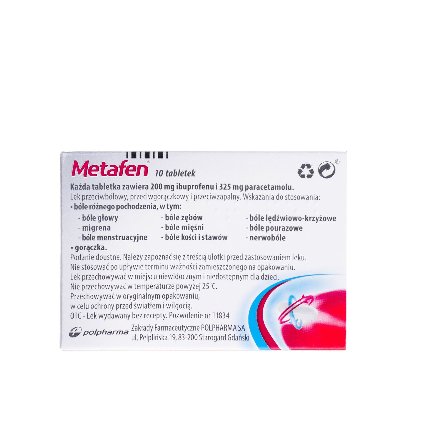 Metafen tablets