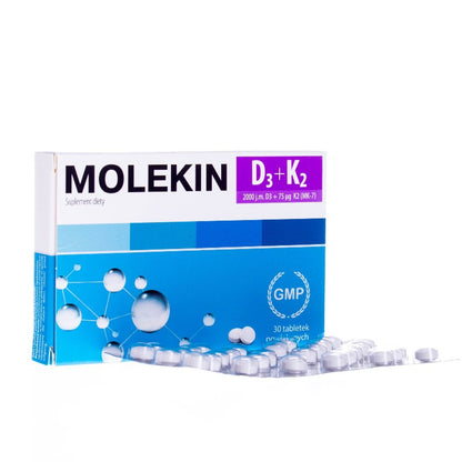 Molekin D3 K2 30 tablets polska apteka chicago online