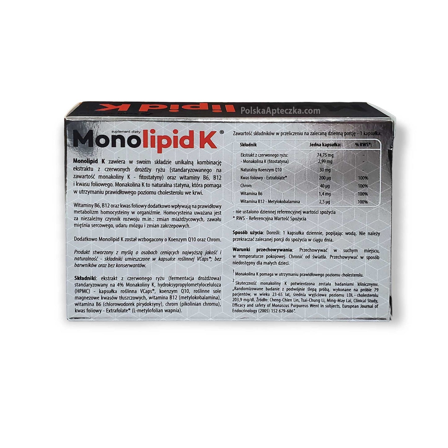 Monolipid K 30 v-caps, XenicoPharma